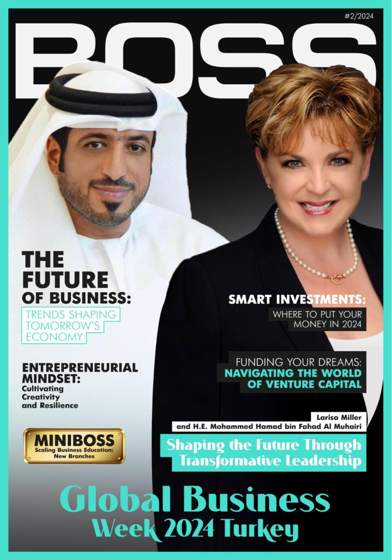 BOSS Magazine Cover July 2024