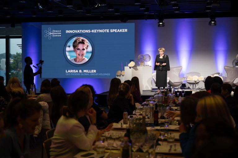 Larisa Miller Female Innovatoin Forum Switzerland Set 2024