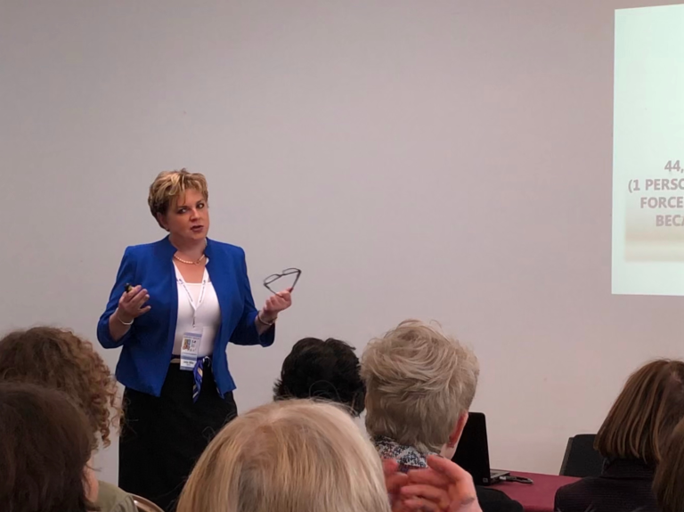 Larisa Miller delivering Master class in Galway, Ireland