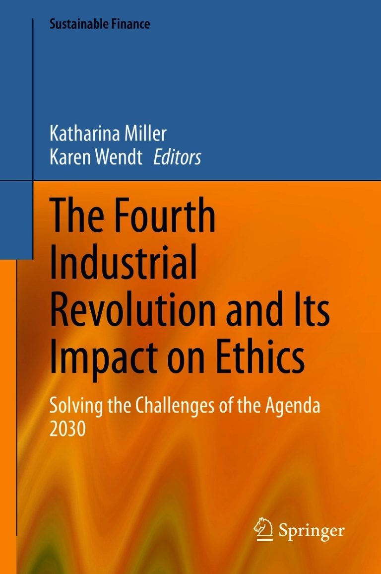 Cover of The Fourth Industrial Revolution and Its Impact on Ethics, Springer